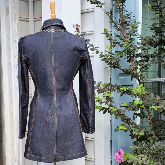 🌟HOST PICK🌟 Bisou Bisou Denim Coat sz PM - Picture 3 of 7